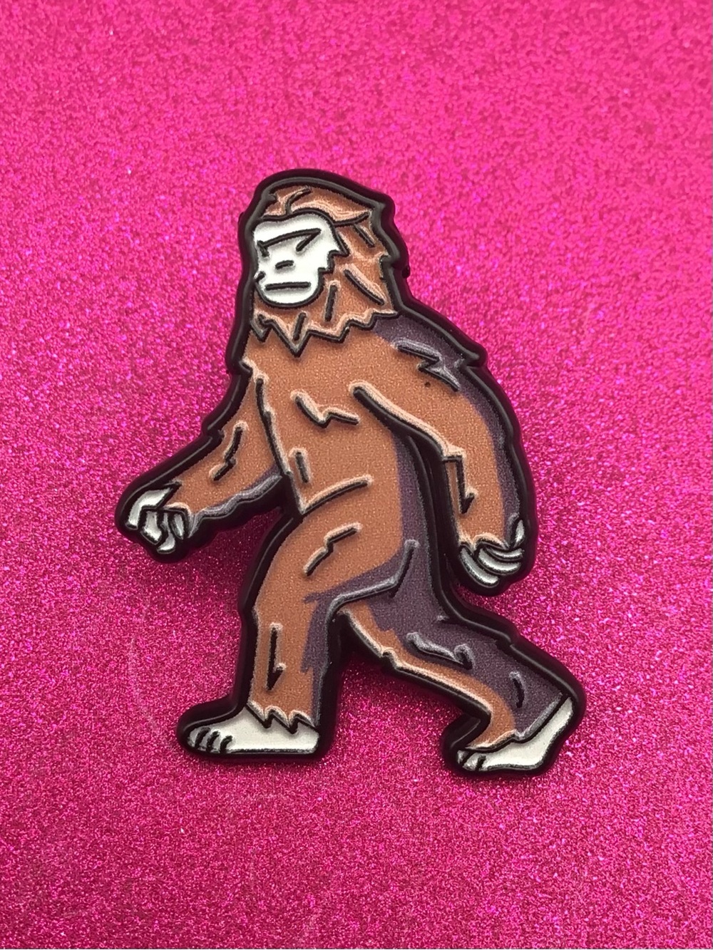Bigfoot Enamel Pin